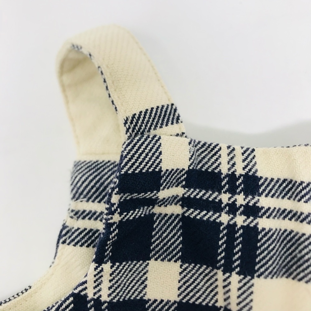 Ralph Lauren Baby Girl Plaid Ruffle Dress Sleeveless Size 6 Months - Picture 2 of 6